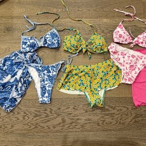 New, SHEIN 3 bikini sets, Medium